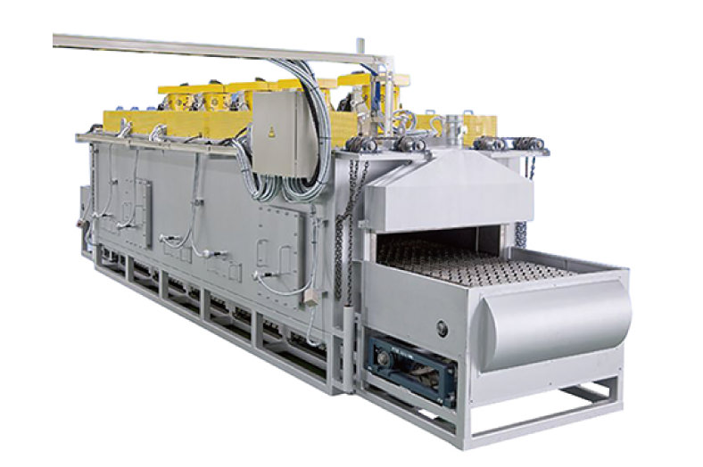 Continuous adhesion furnace